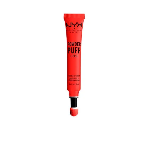 Vista 7 de NYX PROFESSIONAL MAKEUP Powder Puff Lippie - Crema de labios en polvo, lápiz labial líquido - Bby (Fucsia)