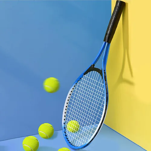 Vista 6 de Raqueta de tenis para niños Entrenador de tenis profesional Raqueta de tenis para niños Entrenador de tenis duradero