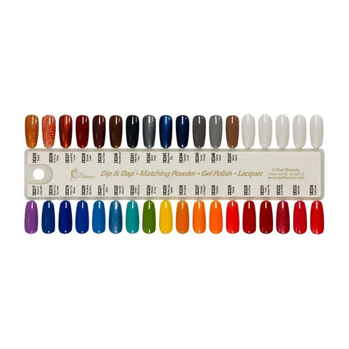 Vista 8 de iGel - Esmalte de uñas de gel 100% puro, colección Dip & Dap (DD063, orquídea brillante)