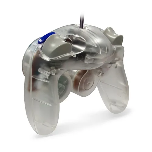 Vista 4 de CirKa - Controlador con cable para GameCube y Wii (transparente)