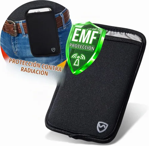 Vista 10 de SYB Shield Your Body - Funda antiradiación para teléfono celular, fundas para teléfono celular para bloquear EMF, bloqueador de radiación