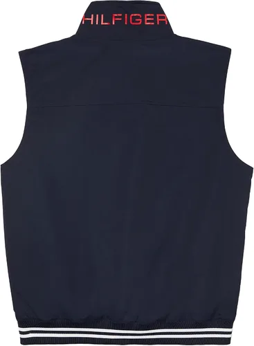 Vista 2 de Tommy Hilfiger Chaleco Regatta para hombre con cierre magnético de cremallera