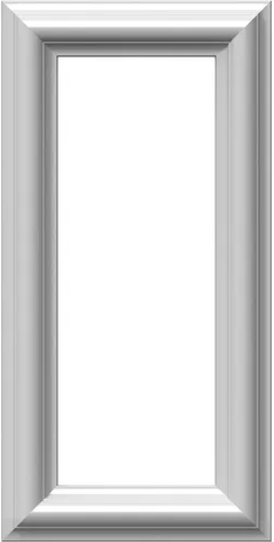Vista 26 de Ekena Millwork PNL08X08AS-01 Panel de pared clásico moldeado Wainscot Ashford de 20 cm de ancho x 20 cm de alto x 1 cm de profundidad