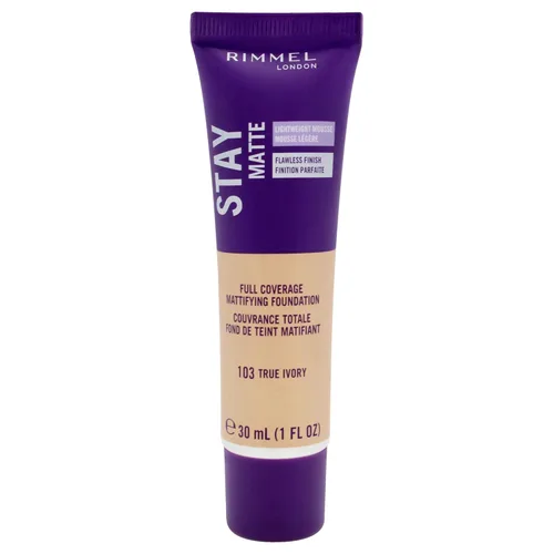 Vista 15 de 3 x Rimmel London Stay Matte - Base líquida mousse mate 30ml - 201 Beige clásico