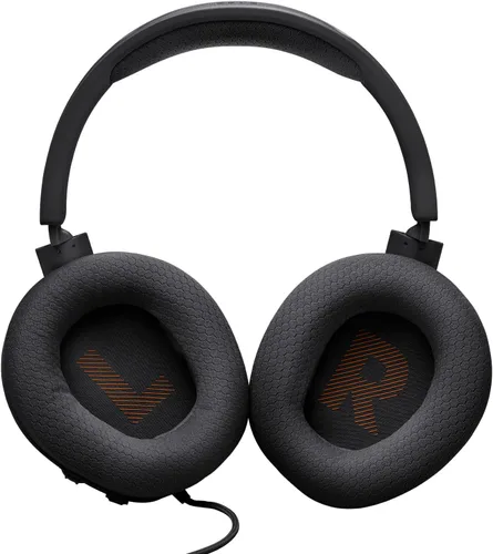 Vista 12 de JBL Quantum 100M2 - Auriculares con cable para juegos con micrófono omnidireccional, desmontable con opción de silencio y almohadillas de espuma