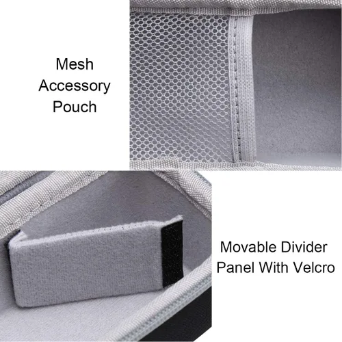 Vista 5 de Aproca Funda compatible con kimire/ZYDIIE/Suttie/Canon VIXIA HF R800 R700 Grabadora de cámara digital, bolsa de almacenamiento portátil