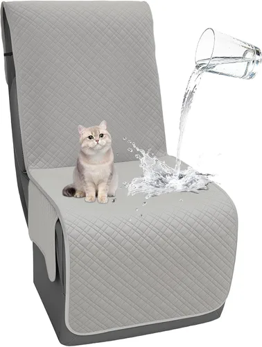 Vista 12 de Fundas de terciopelo 10% impermeables para sofá modular reclinable en forma de L, 1 pieza, fundas acolchadas para sofá reclinable esquinero, juego