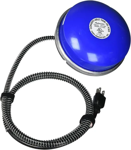 Vista 2 de Farm Innovators, Inc. descongelador convertible de 1250 vatios para tanque flotante y sumergible de aluminio, con cable a prueba de mordiscos