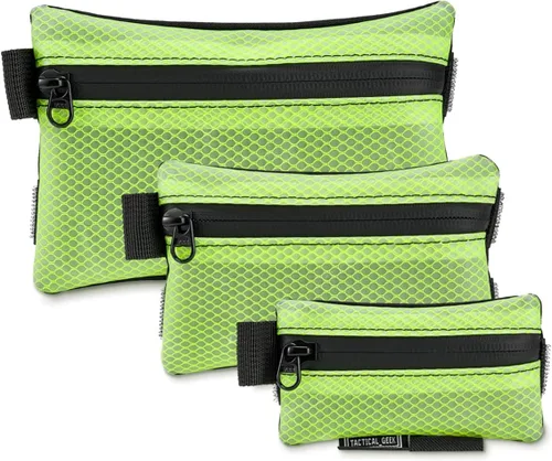 Vista 17 de TACTICAL_GEEK Juego de Bolsas de Almacenamiento A5 EDC, Bolsa Multiusos Molle EDC para Gadgets, Bolsillo Utilitario Multifuncional para Herramientas