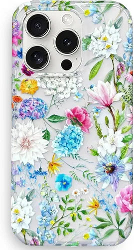 Vista 11 de J.west - Funda compatible con iPhone 15 Pro de 6.1 pulgadas, diseño elegante, translúcido, brillante, con estampado de leopardo y guepardo, diseño