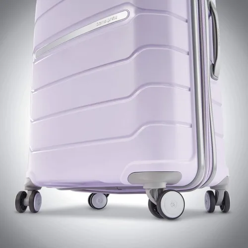 Vista 6 de Samsonite Freeform Maleta rígida, expandible con ruedas dobles giratorias, Lila