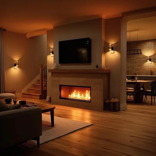 Vista 7 de Luz nocturna LED enchufable a la pared, paquete de 2 luces nocturnas acrílicas con brillo ajustable de 0-100 lúmenes, luz nocturna enchufable