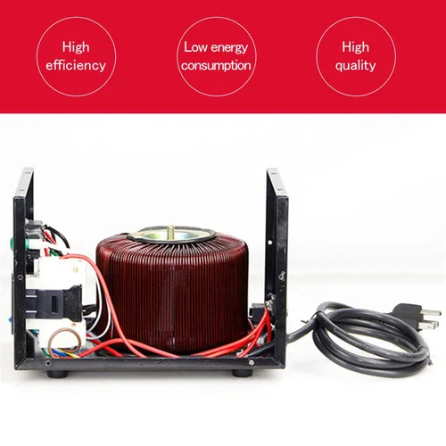 Vista 5 de Yinleader Transformador de voltaje Step Up & Step Down Convertidor de potencia con cable de alimentación de EE. UU., convierte 110 V a 220 V O 220 V