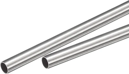 Vista 14 de uxcell Tubo capilar del acero inoxidable 304, tubería gruesa del metal de la longitud de la pared de 820.2 ft m del OD 18.0 ft m x 0.7 ft m