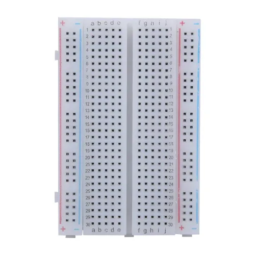 Vista 6 de Solderless 400 puntos de lazo placa de prueba reutilizable del circuito de la tabla de pan