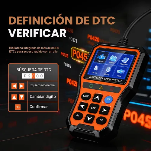 Vista 7 de 2-en-1 PRO OBD2 escáner herramienta de diagnóstico, lector de código