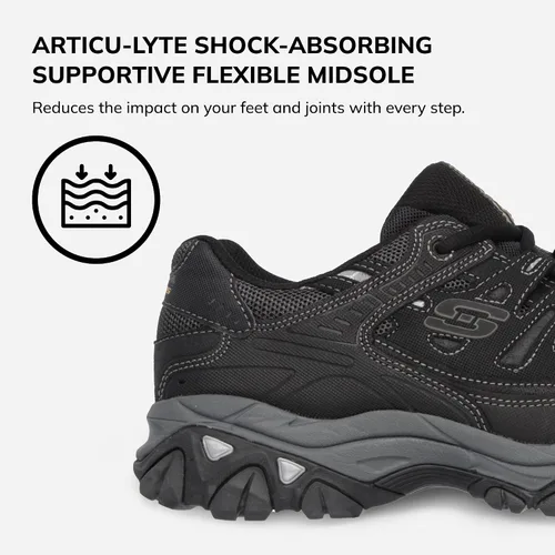 Vista 4 de Skechers Zapatillas de moda Afterburn M. Fit para hombre