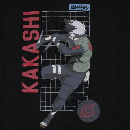 Vista 3 de Naruto Shippuden Kakashi Hatake Character - Camiseta para hombre