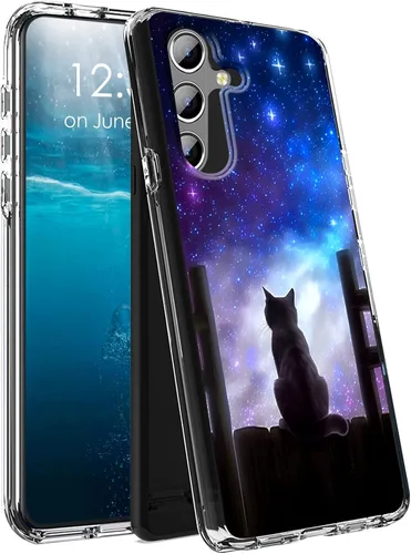 Vista 35 de Funda para Samsung Galaxy S23 Ultra Galaxy S23 Ultra Clear Case Dual Layer Transparente Soft TPU Hard PC Funda a prueba de golpes