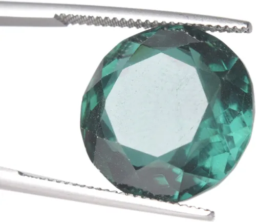 Vista 3 de GEMHUB 16.00 Ct Amatista verde brasileña Forma redonda Amatista verde, amatista verde Piedra preciosa suelta para joyería BL-959, Gema, Amatista