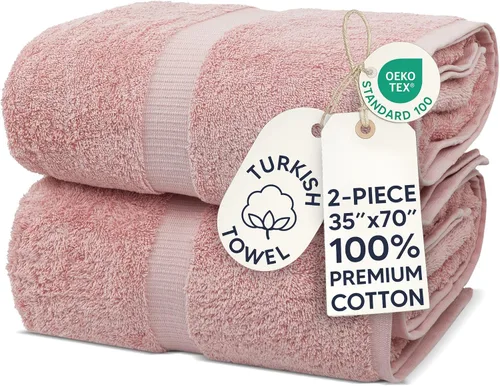 Vista 130 de Chakir Turkish Linens - Toallas turcas de 100% algodón, suaves y absorbentes (juego de 3 toallas personalizables, color aguamarina)