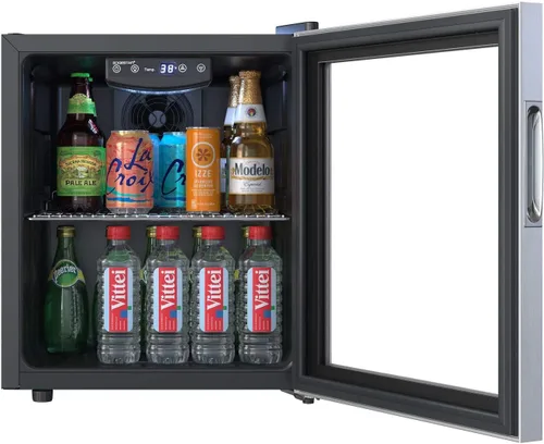 Vista 6 de EdgeStar BWC71 - Centro de bebidas Extreme Cool de 18 pulgadas de ancho con capacidad para 52 latas, acero inoxidable