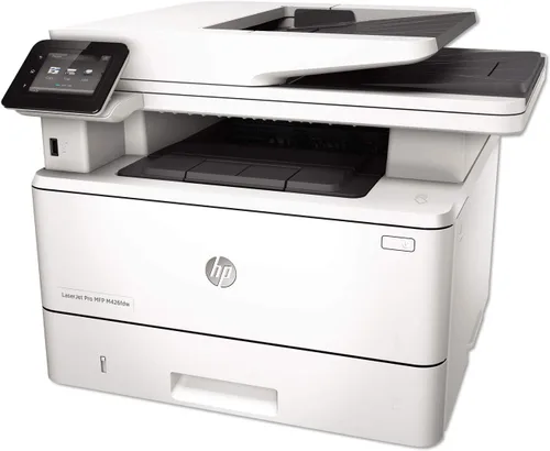 Vista 3 de Impresora inalámbrica HP LaserJet Pro MFP M426fdw, todo en uno, con copia, escaneado, fax e impresión dúplex, Blanco y Negro