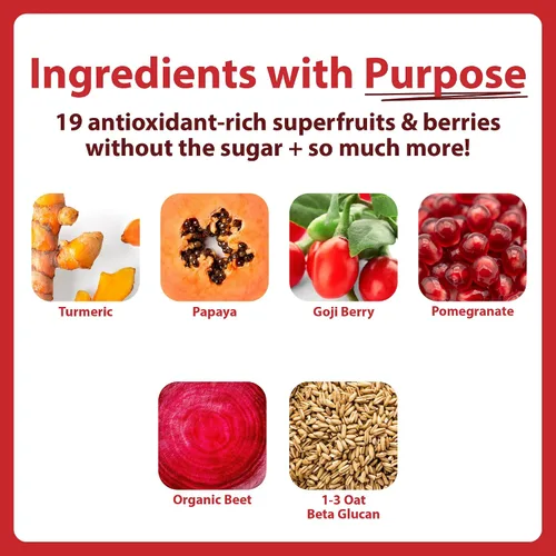 Vista 2 de Miracle Reds - Superalimento, 4110005, 30 Oz, 1, 1