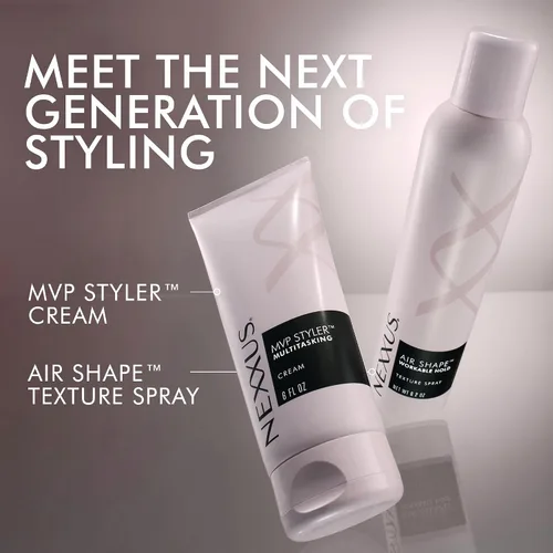 Vista 7 de Nexxus Crema de peinado MVP Styler Hybrid Multitasking Hair Cream Powered by MVP Multi-Verse Polymers 6 oz