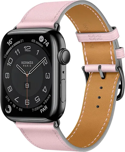Vista 45 de LB1 - Correa de cuero para Apple Watch para mujeres y hombres, SE Ultra 2 de 1.575 in 1.732 in 1.811 in 1.654 in 1.772 in 1.614 in 1.496 in 1.929 in