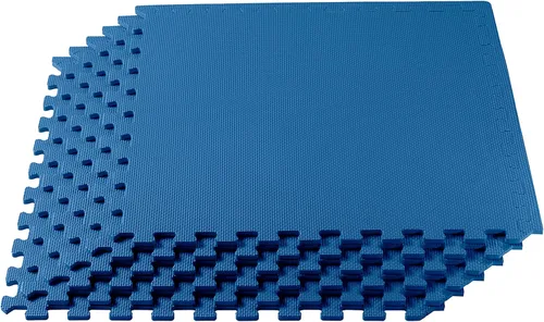 Vista 27 de We Sell Mats 3/8" Thick Multipurpose EVA Foam Exercise Floor Mat, Interlocking Tiles, Anti-Fatigue for Home or Gym