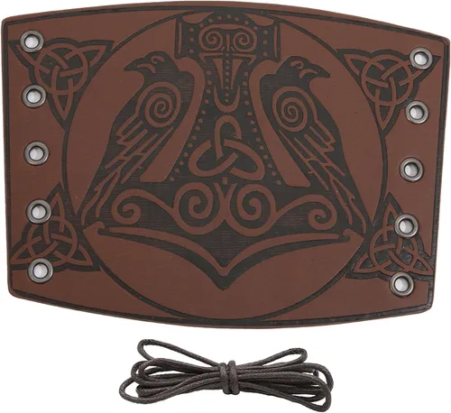 Vista 5 de Brazalete de cuero para hombre, mujer, 2