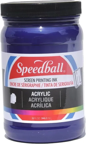 Vista 19 de Speedball 004657 Tinta acrílica para serigrafía, 32.0 fl oz, 32 onzas líquidas, color negro