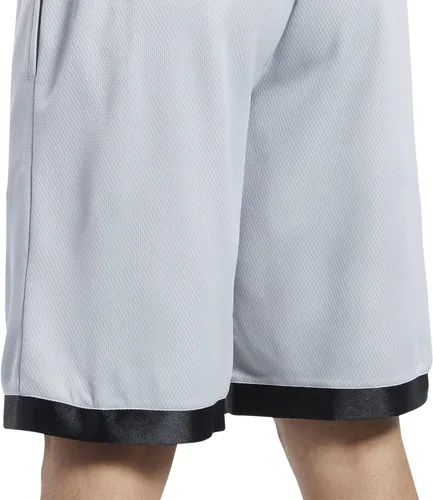 Vista 3 de Reebok Pantalones cortos de malla de baloncesto para hombre