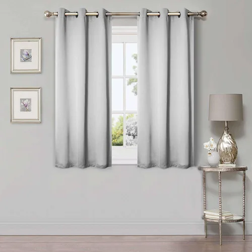 Vista 50 de Superior Cortinas Opacas, Oscurecimiento de Habitación, Dormitorio, Cortinas, Cocina, Acentos de Ventana de Sala de Estar, Bloqueo Solar, Térmico