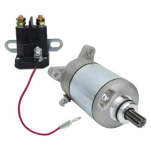 Vista 6 de Motor de arranque 18645 para Polaris 3084981 3090188 Sportsman 335 450 500/Magnum 325 330 425 500/Scrambler 500/Big Boss 500/Pro 500/ATP 330