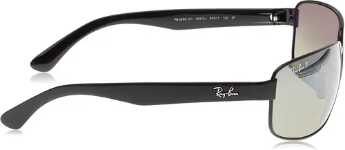 Vista 3 de Ray-Ban Hombres 1514910001NegroGris anteojos de sol 65mm