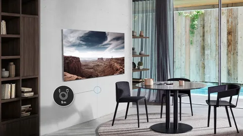 Vista 2 de SAMSUNG - Smart TV 4K Quantum HDR serie Class Frame de 65 pulgadas con Alexa incorporado (modelo QN65LS03AAFXZA 2021)