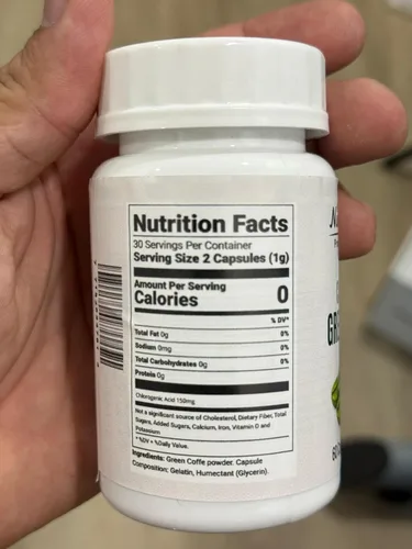 Vista 4 de Café Verde (Cafe Verde) - 500mg 60 Capules - Hecho en Brasil