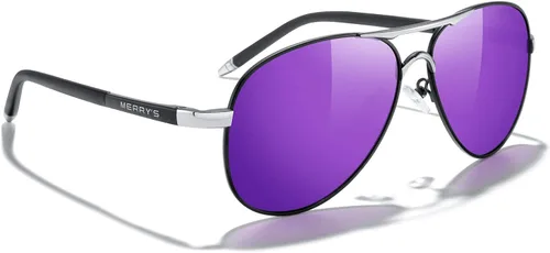 Vista 42 de MERRY'S, UV400 S8513, gafas de sol polarizadas para conducir, marco irrompible, para hombre.