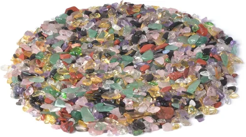 Vista 84 de 100 Gramos Piedras Pequeñas Pulimentadas y Trituradas para Adornos de Sanación