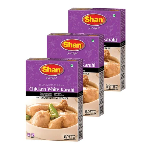 Vista 214 de Shan Chicken 65 - Mezcla de recetas y condimentos de 2.1 oz (60 g) - Polvo de especias para pollo frito picante agridulce - Adecuado