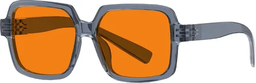 Vista 21 de Eyekepper Blue Light Glasses Men Women, Square Eyeglasses