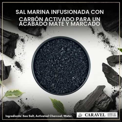 Vista 2 de Caravel Gourmet Sales marinas hawaianas, lava roja y negra Alaea, 5 onzas