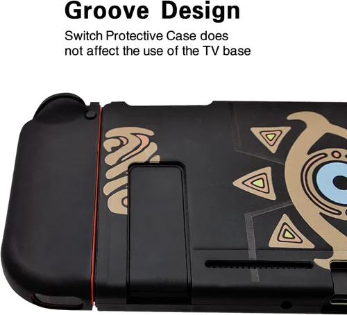 Vista 4 de WYMDDYM Protective Case for Zelda Switch, Protective Case Compatible with Nintendo Switch, for Zelda Game Accessories Soft Slim Cover Shell for