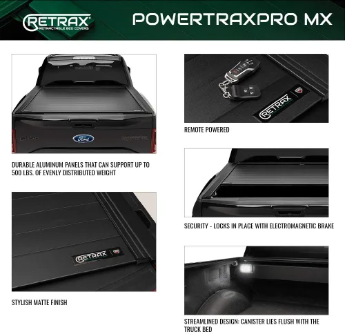 Vista 4 de RetraxPRO MX - Funda retráctil para parte trasera de camioneta