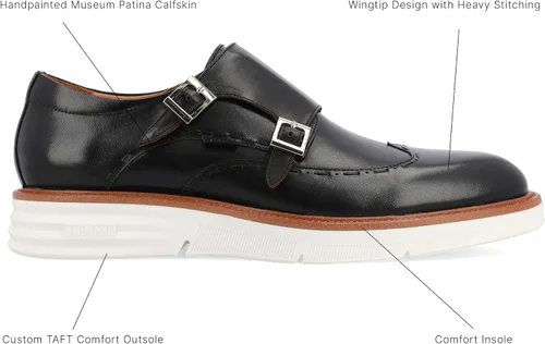 Vista 2 de TAFT 365 Model 105 Double Monk Zapato para hombre