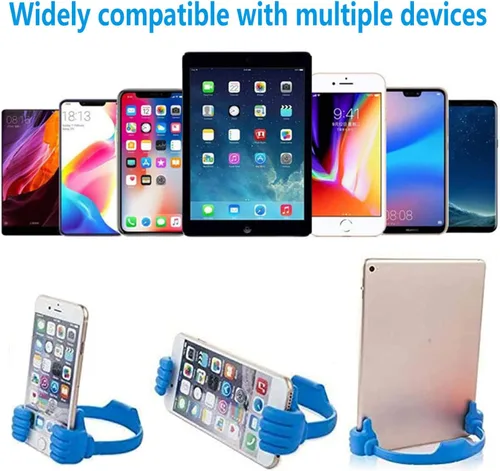 Vista 6 de Kinizuxi Soporte de Pulgar para Celular de Escritorio para Navidad, Soporte Universal Flexible para Celular para Soporte de Tableta, Soporte