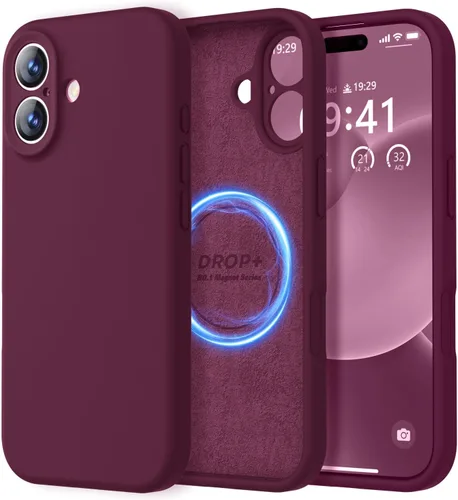 Vista 299 de LOVE 3000 Diseñada para Funda iPhone Air, Silicona Premium [Compatible con Magsafe][Forro de Microfibra Suave Anti-Rayones] Funda Protectora