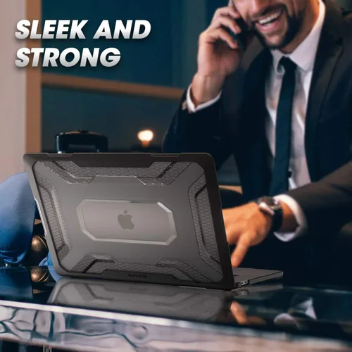 Vista 6 de SUPCASE [Serie Unicorn Beetle] Funda diseñada para MacBook Pro de 16 pulgadas A2141 (versión 2019), funda delgada de poliuretano termoplástico